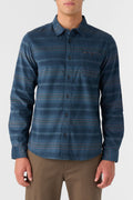 CARUSO STRIPE BUTTON UP
