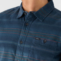 CARUSO STRIPE BUTTON UP