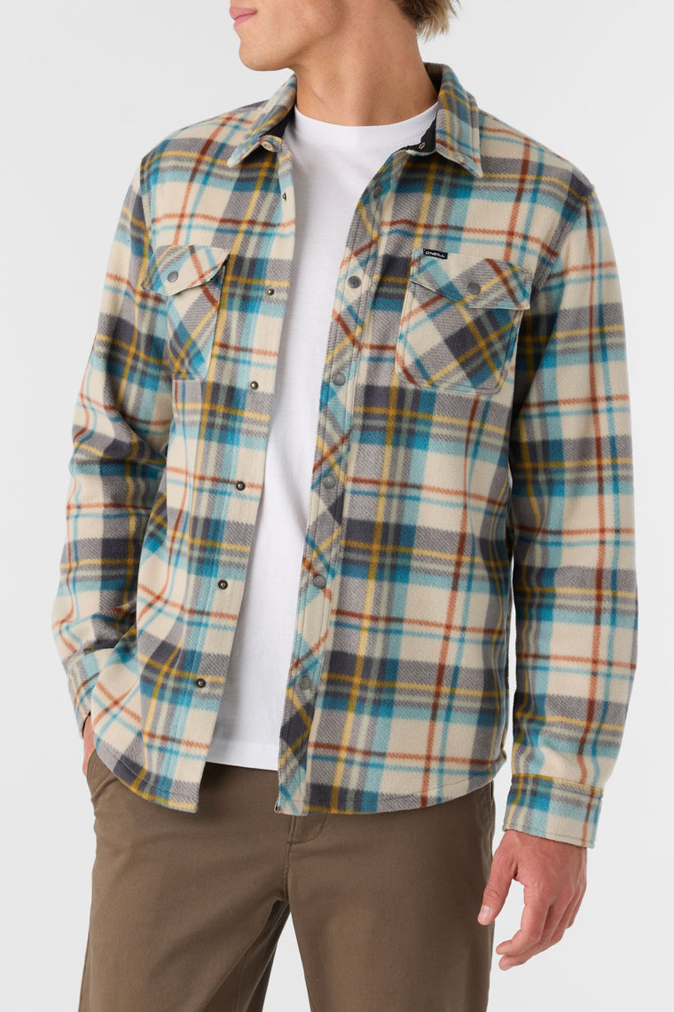 GLACIER PLAID SUPERFLEECE