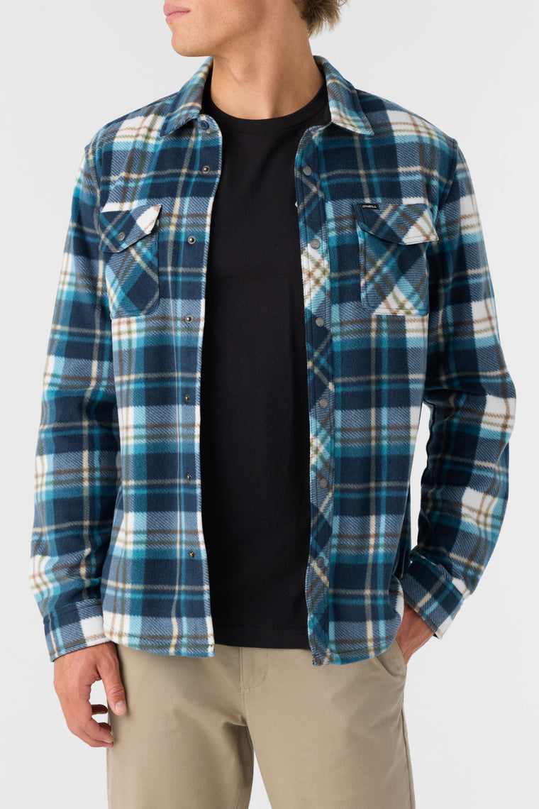 GLACIER PLAID SUPERFLEECE