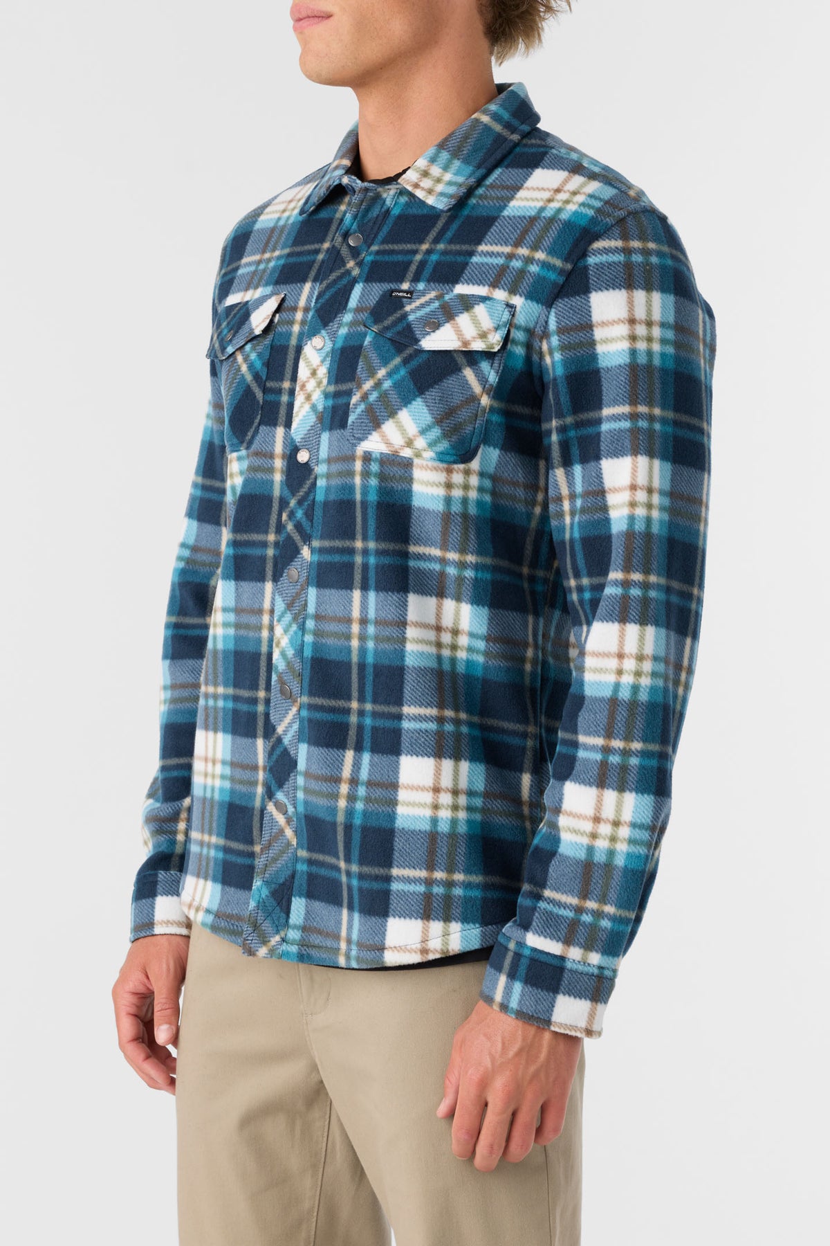 GLACIER PLAID SUPERFLEECE