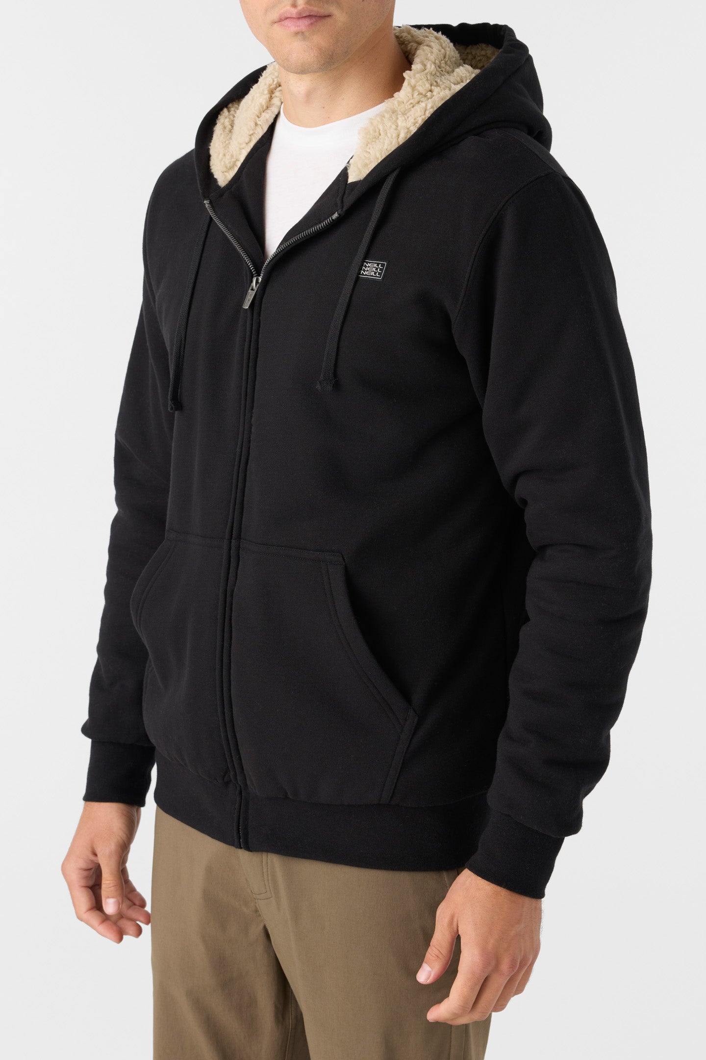 FIFTY TWO HIGH PILE LINED ZIP MB