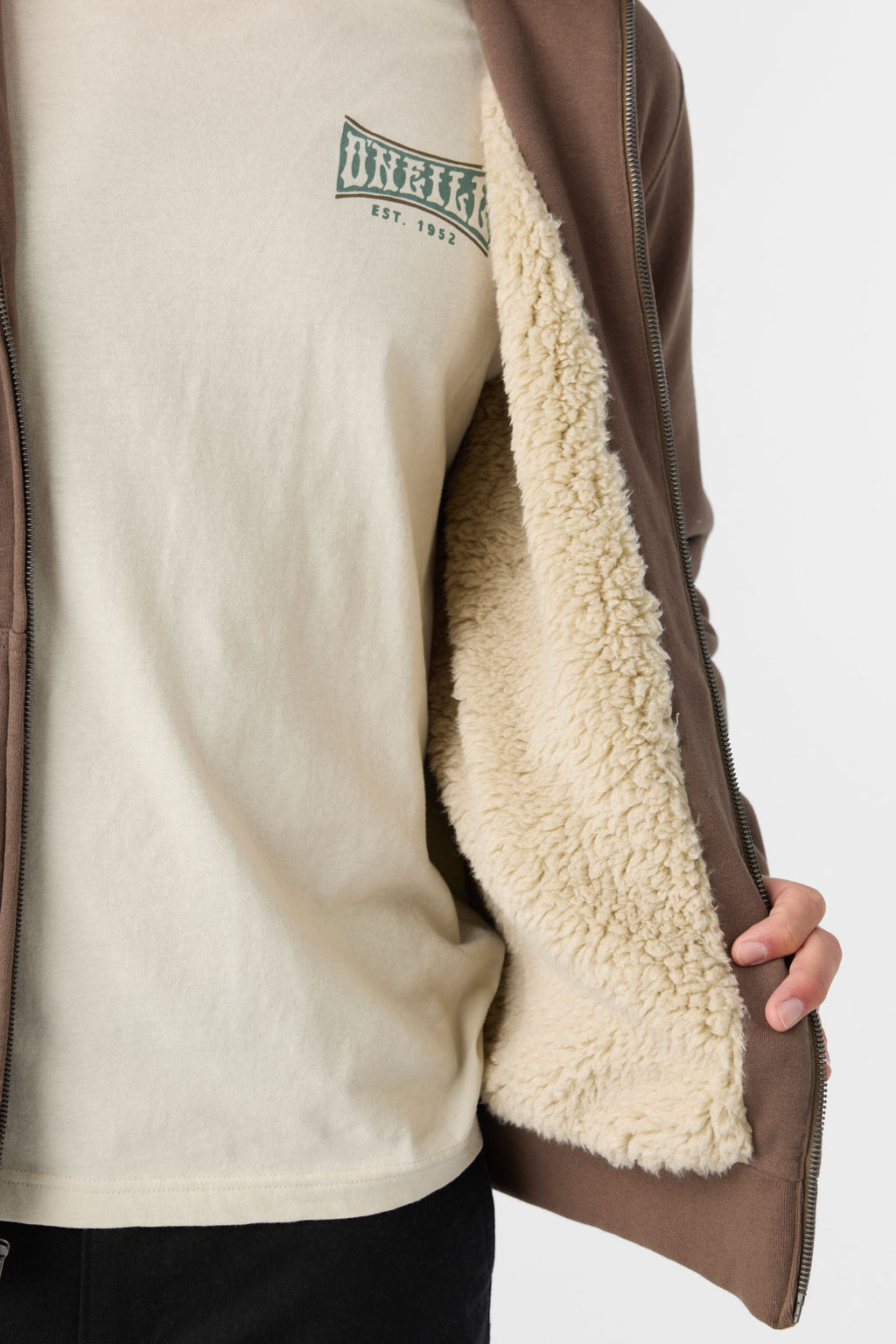FIFTY TWO HIGH PILE ZIP-UP