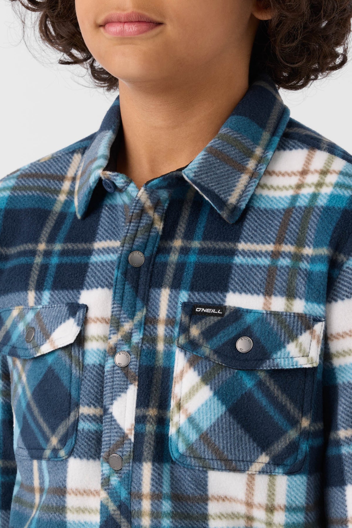 GLACIER PLAID SUPERFLEECE