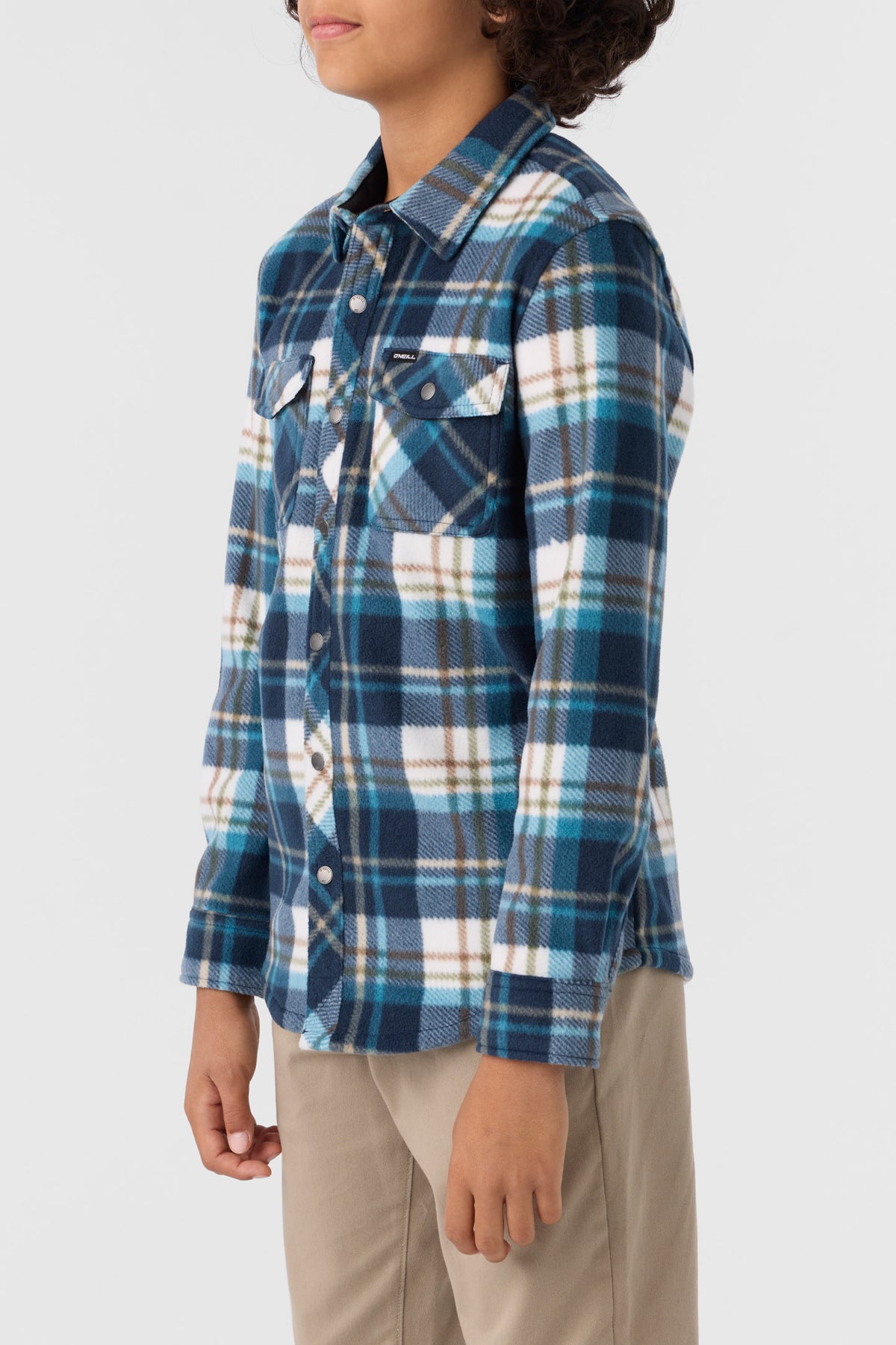 GLACIER PLAID SUPERFLEECE