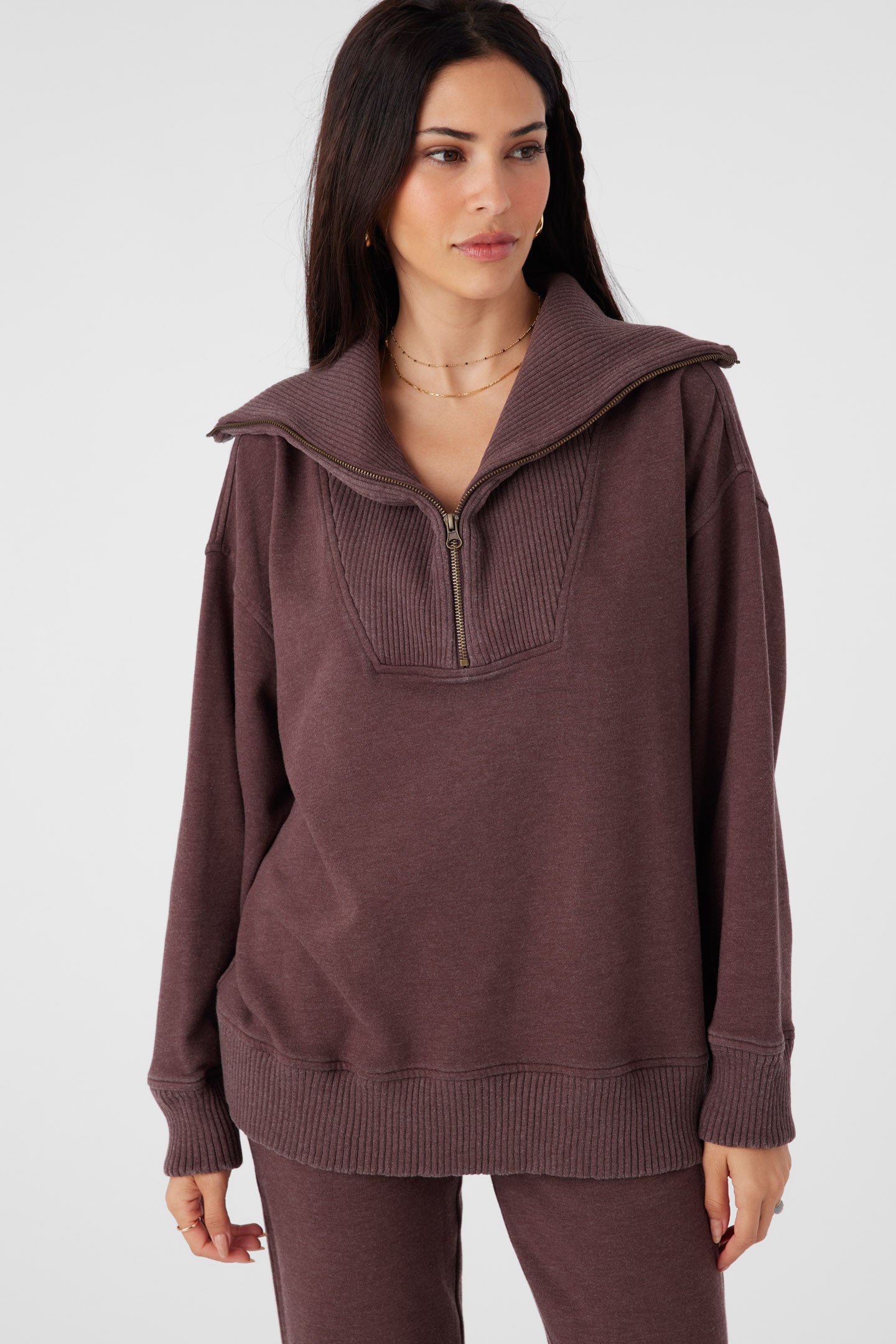 KARMA MOCK ZIP-UP