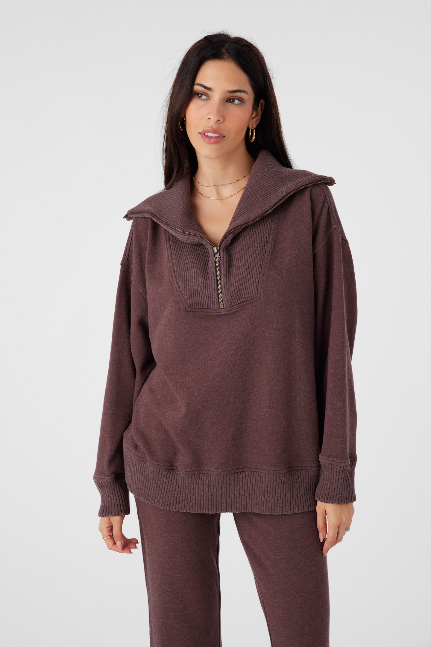 KARMA MOCK ZIP-UP