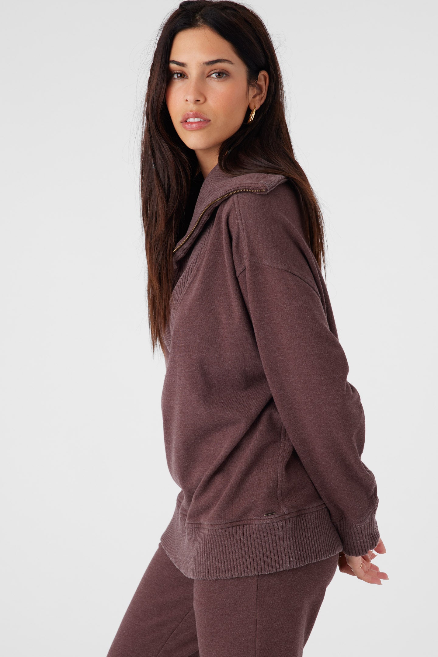 KARMA MOCK ZIP-UP