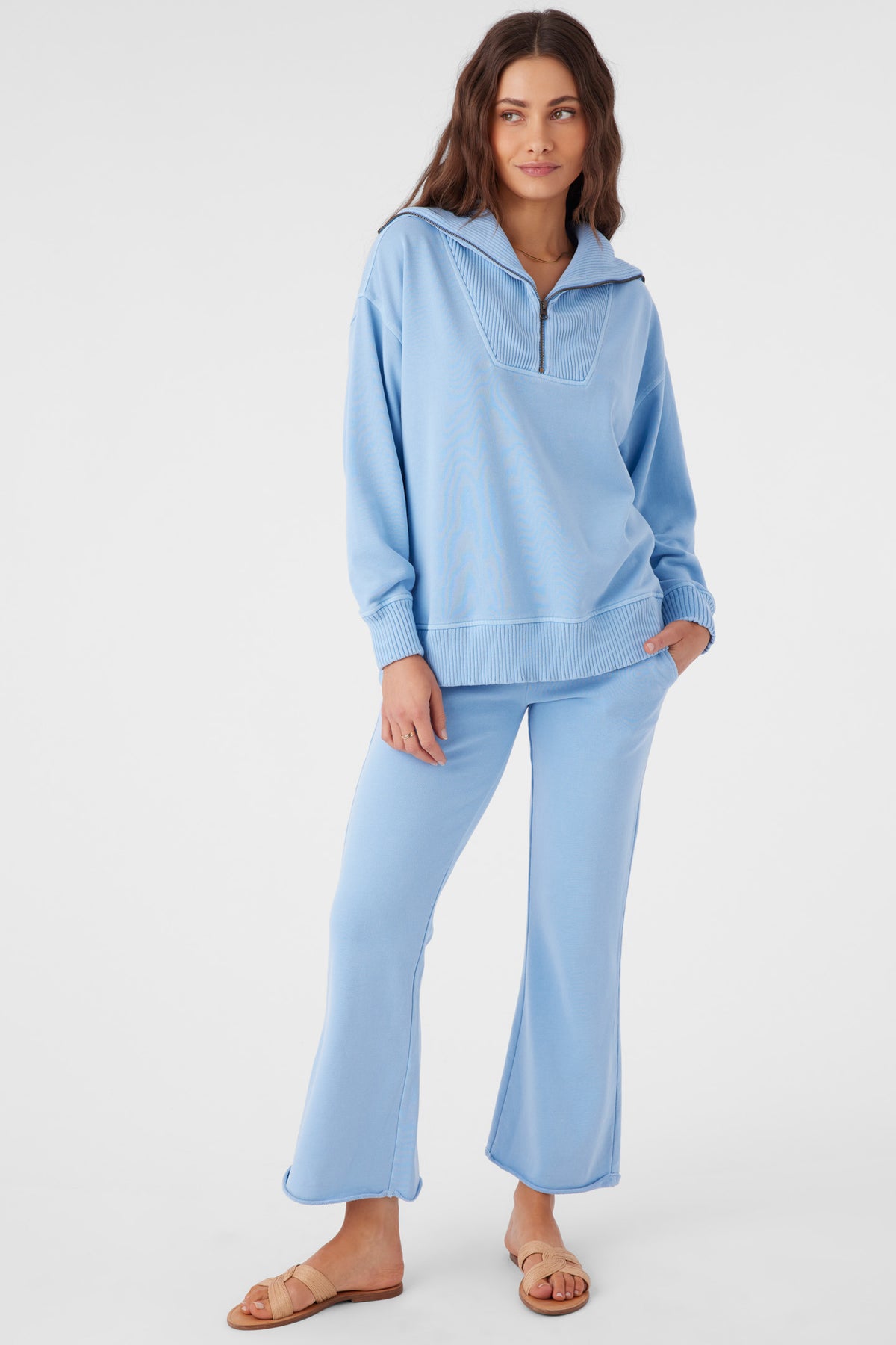 KARMA MOCK ZIP-UP
