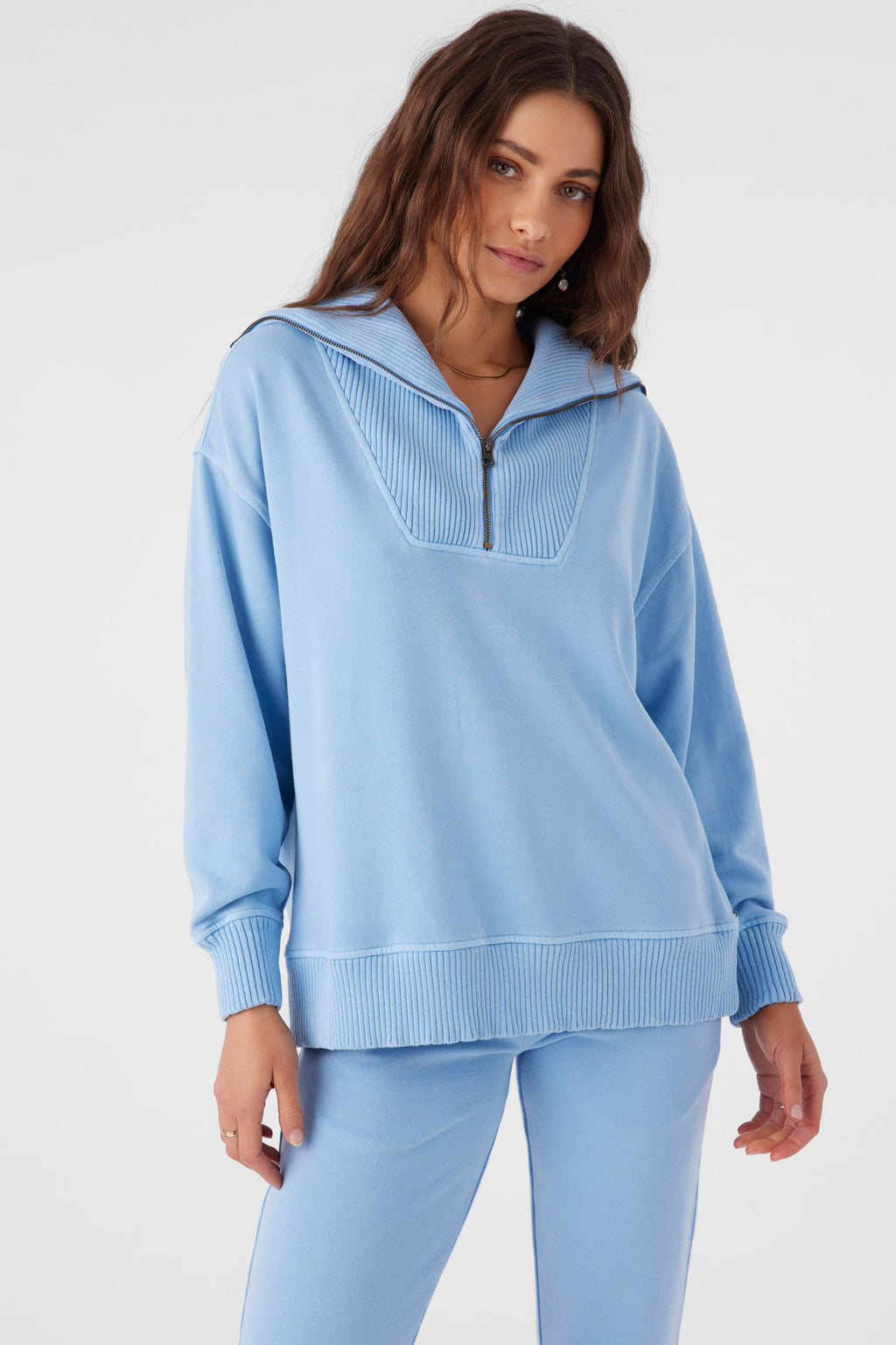 KARMA MOCK ZIP-UP