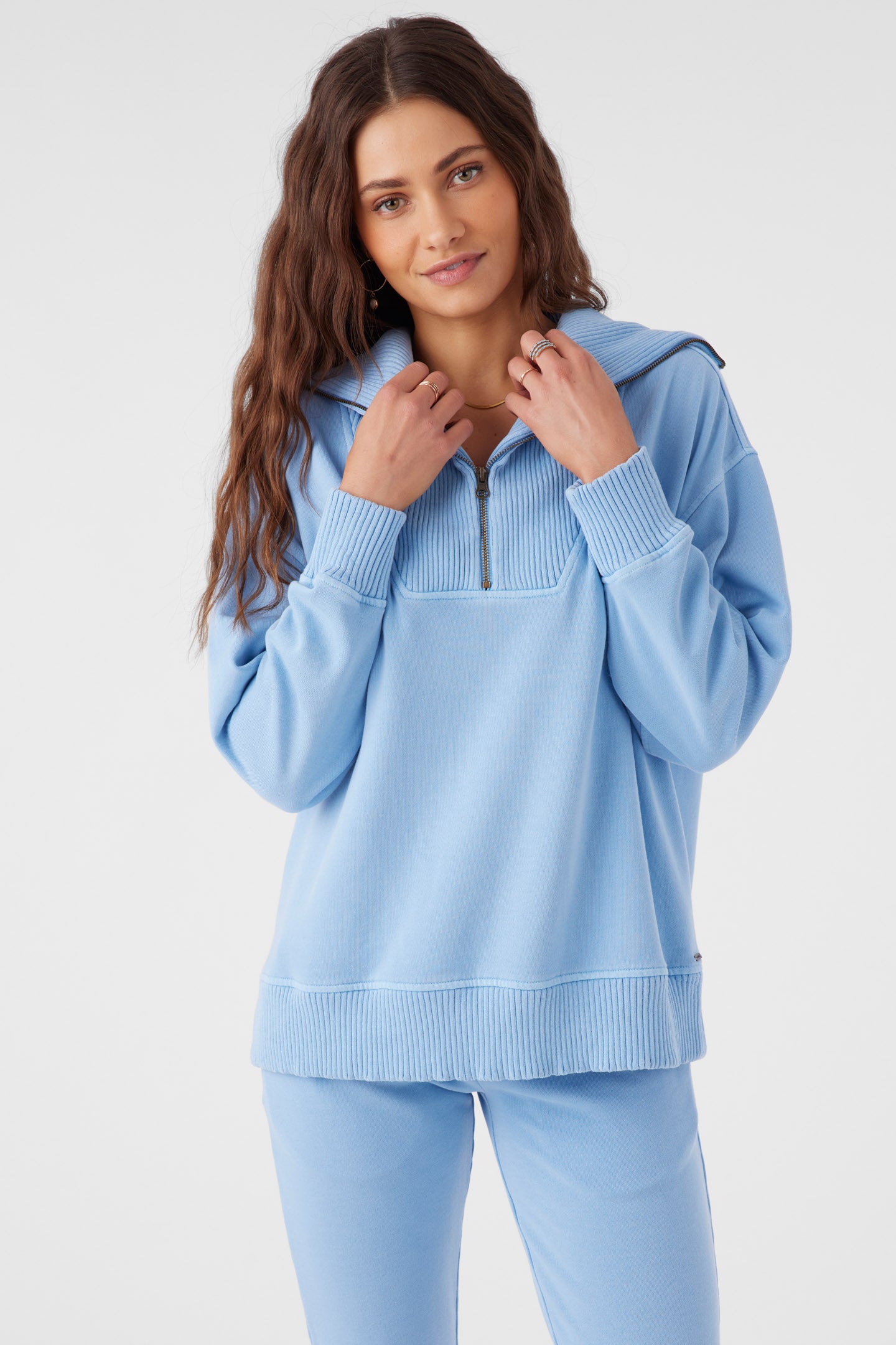 KARMA MOCK ZIP-UP