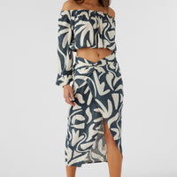 GRETCHEN WRAP SKIRT