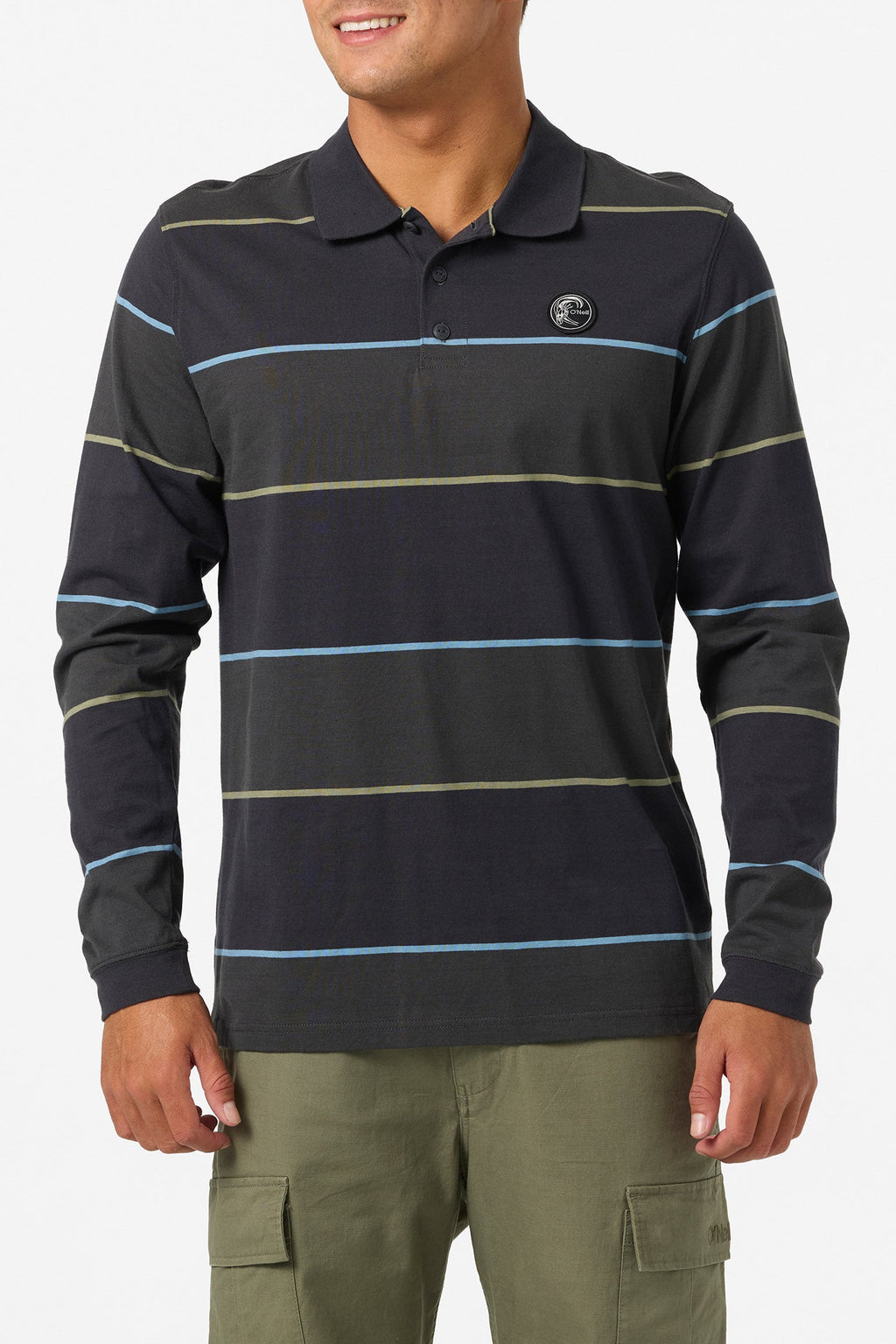 OG CASSIDY LS KNIT POLO