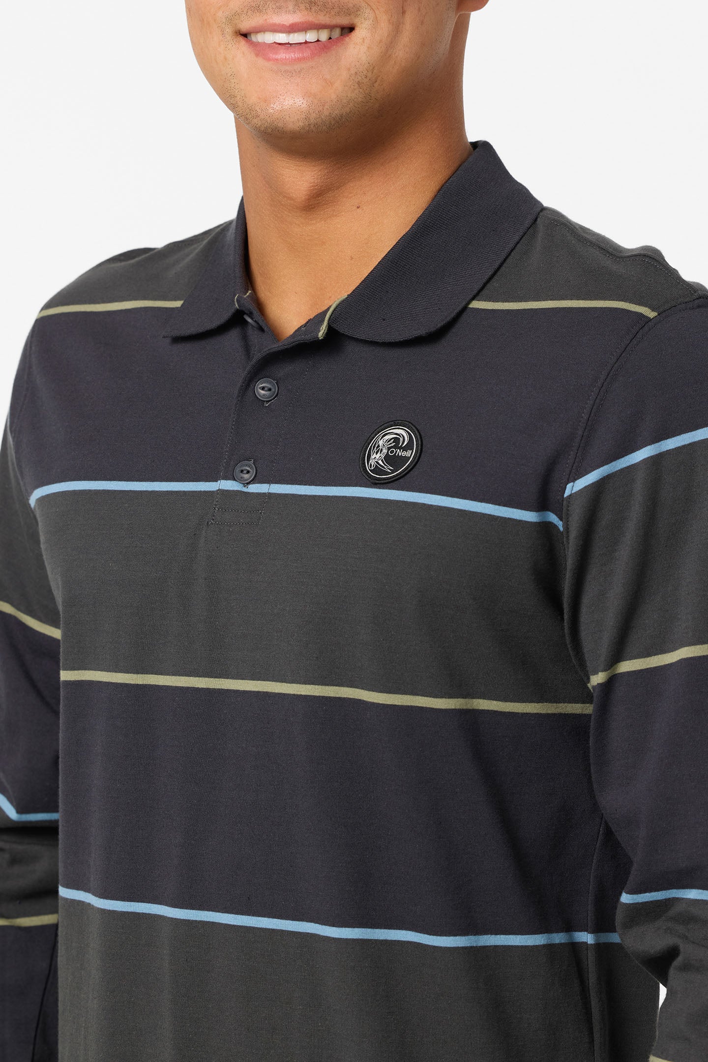 OG CASSIDY LS KNIT POLO