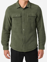 GLACIER HIGH PILE OVERSHIRT  SUPERFLEECE