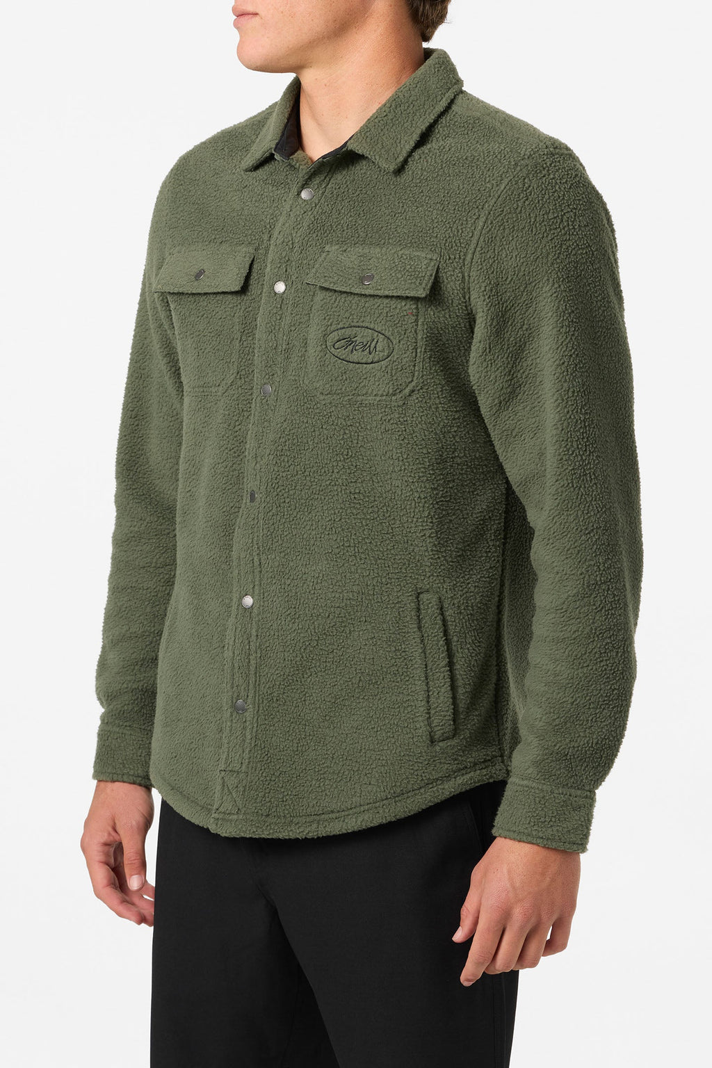 GLACIER HIGH PILE OVERSHIRT  SUPERFLEECE