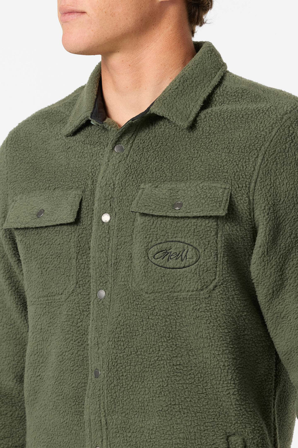 GLACIER HIGH PILE OVERSHIRT  SUPERFLEECE