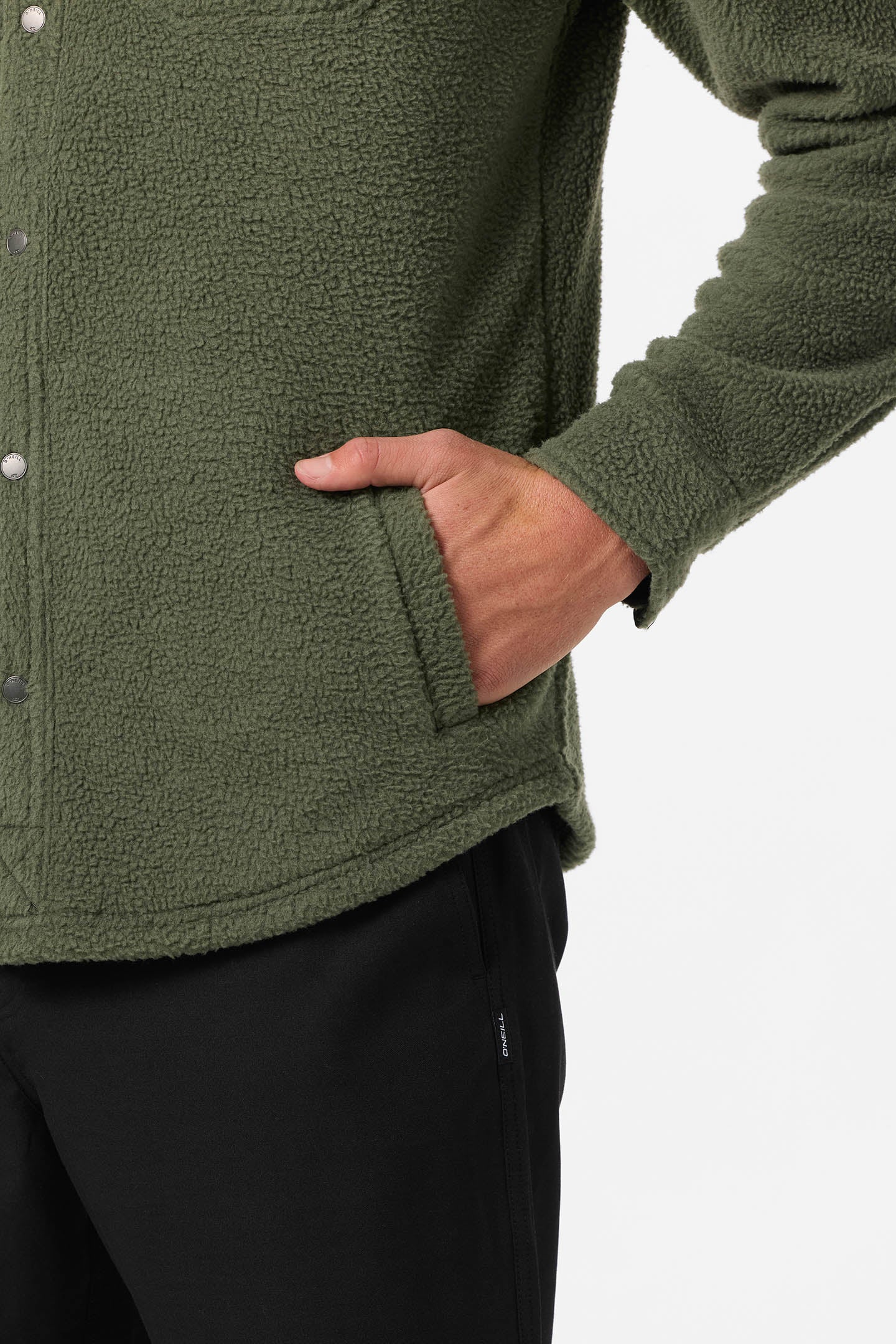 GLACIER HIGH PILE OVERSHIRT  SUPERFLEECE