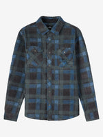 GLACIER PLAID HIGH PILE SUPERFLEECE