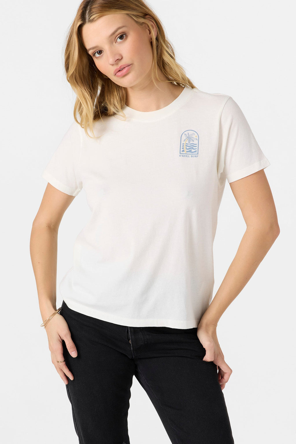 PALM TREE SHORE TEE