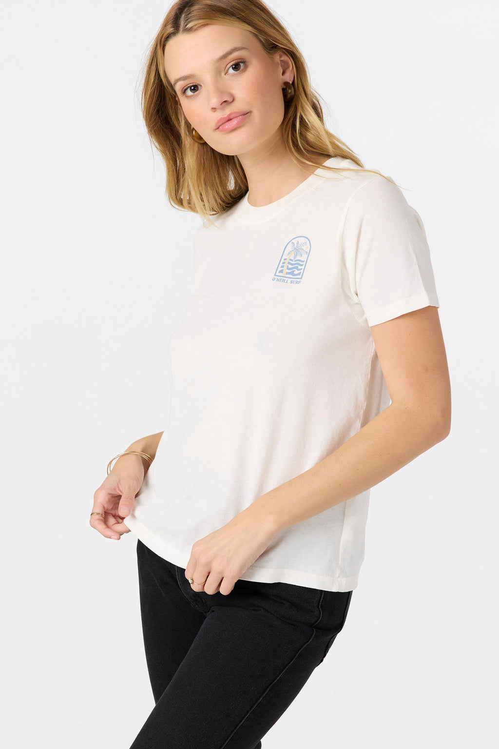 PALM TREE SHORE TEE