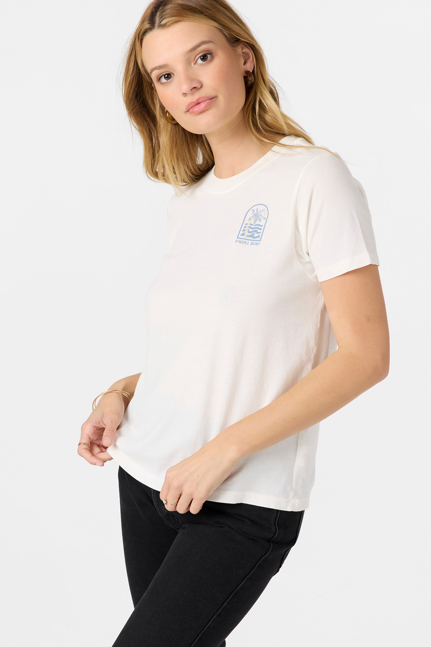 PALM TREE SHORE TEE