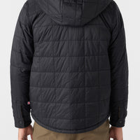 GLACIER HOOD REVERSIBLE SUPERFLEECE JACKET