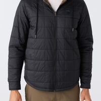 GLACIER HOOD REVERSIBLE SUPERFLEECE JACKET