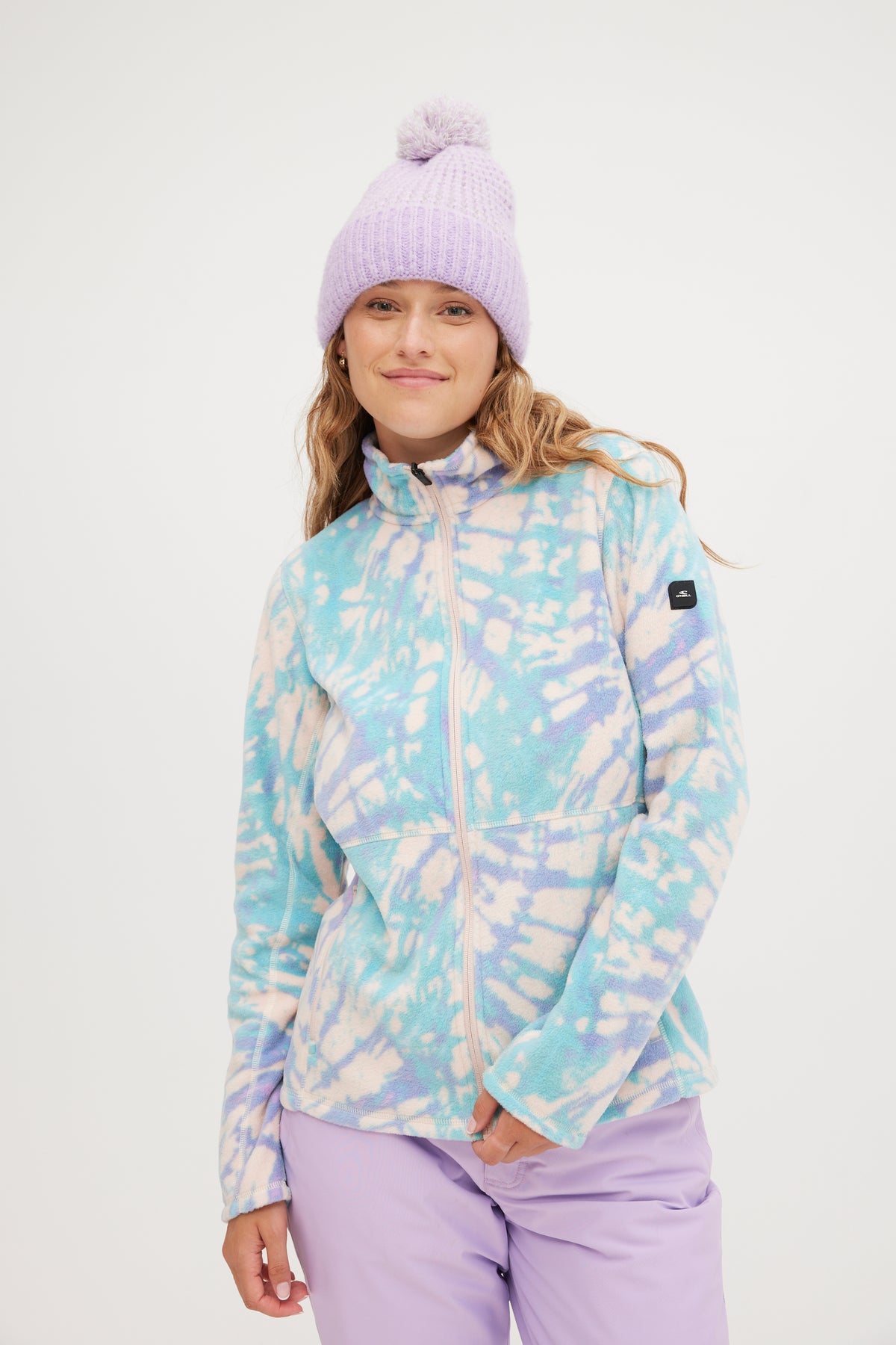 CLIME PRINTED FZ FLEECE