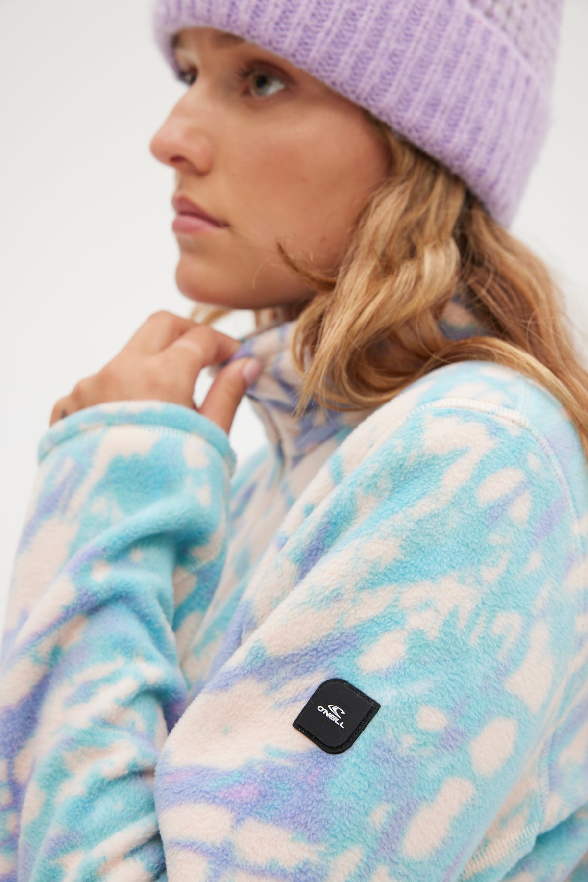 CLIME PRINTED FZ FLEECE