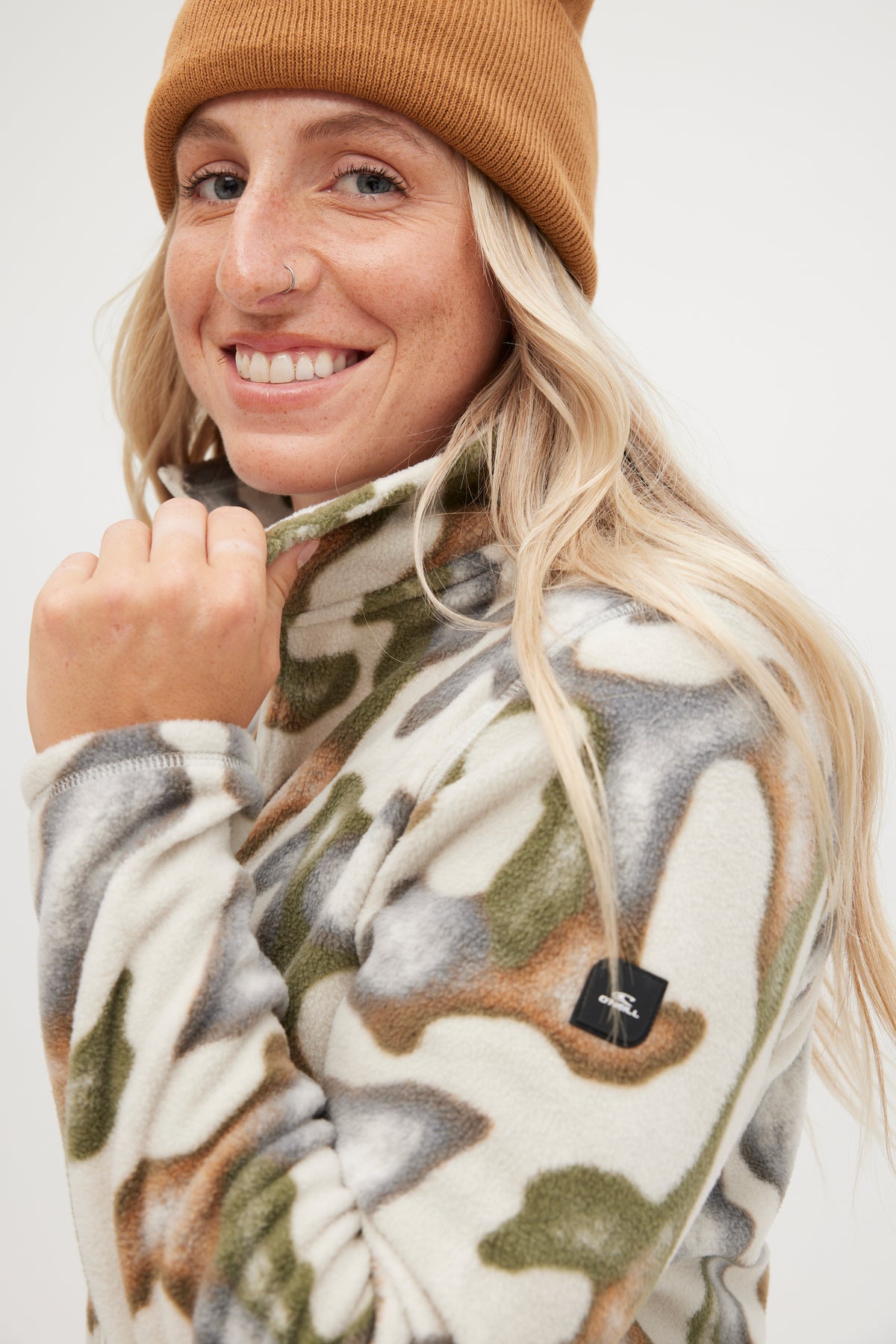 CLIME PRINTED FZ FLEECE