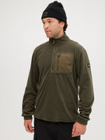 UTILITY LIGHT ZIP UP FLEECE