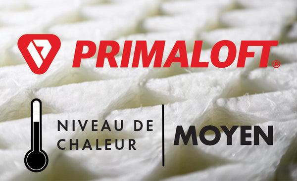 Isolation recyclée Primaloft 60g / 40g