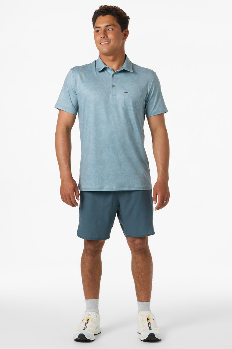 TRVLR UPF SHORT SLEEVE POLO