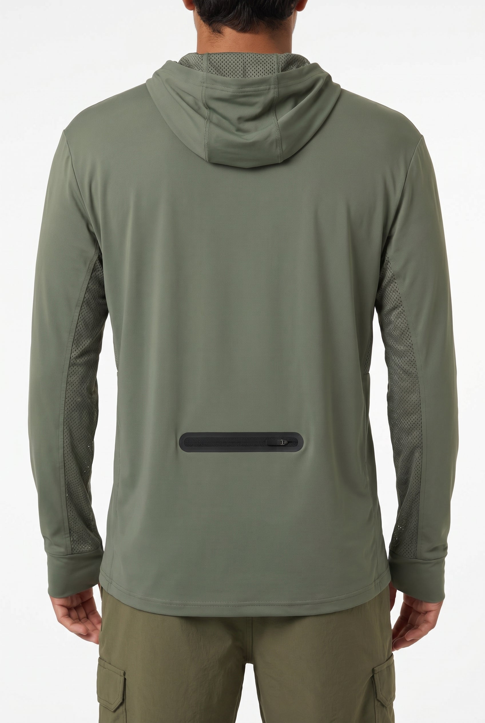 TRVLR UPF ELEVATED HOODED LONG SLEEVE