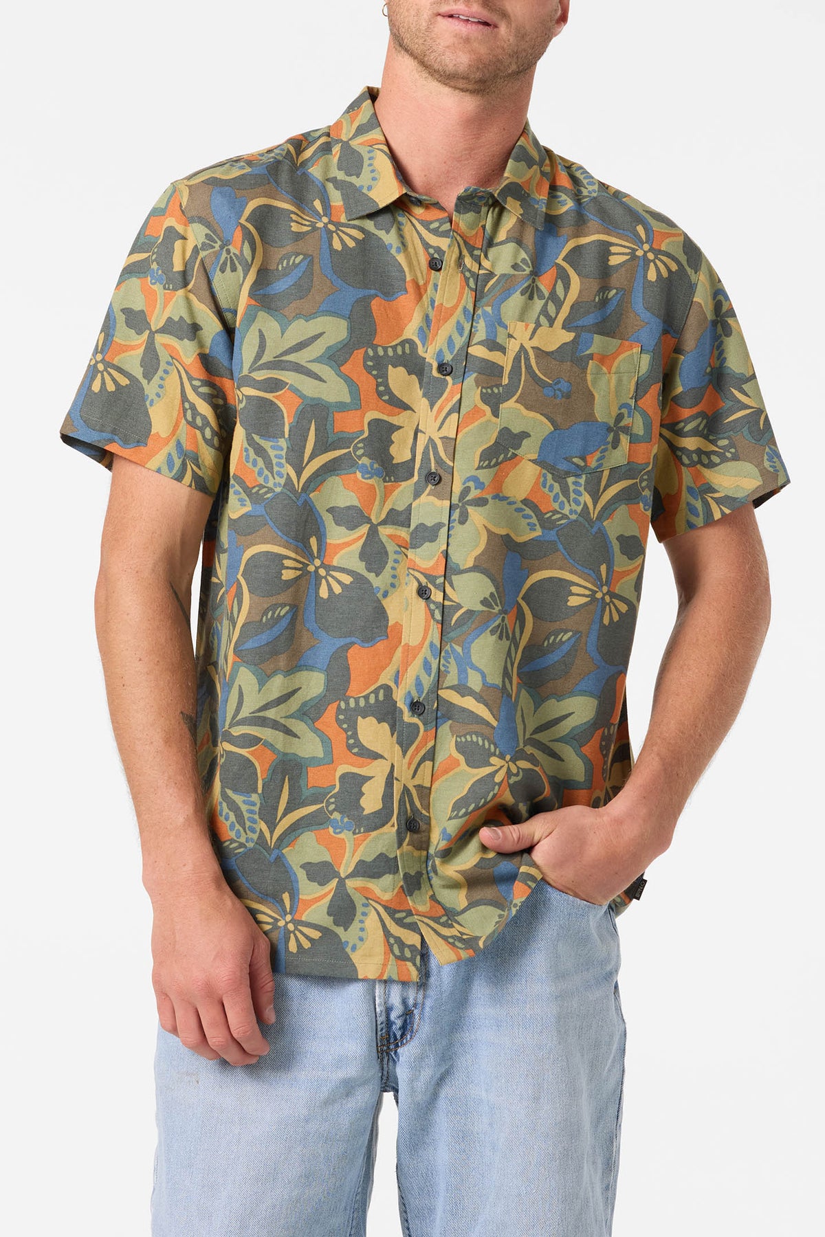 OG PRINT STANDARD SHORT SLEEVE WOVEN SHIRT