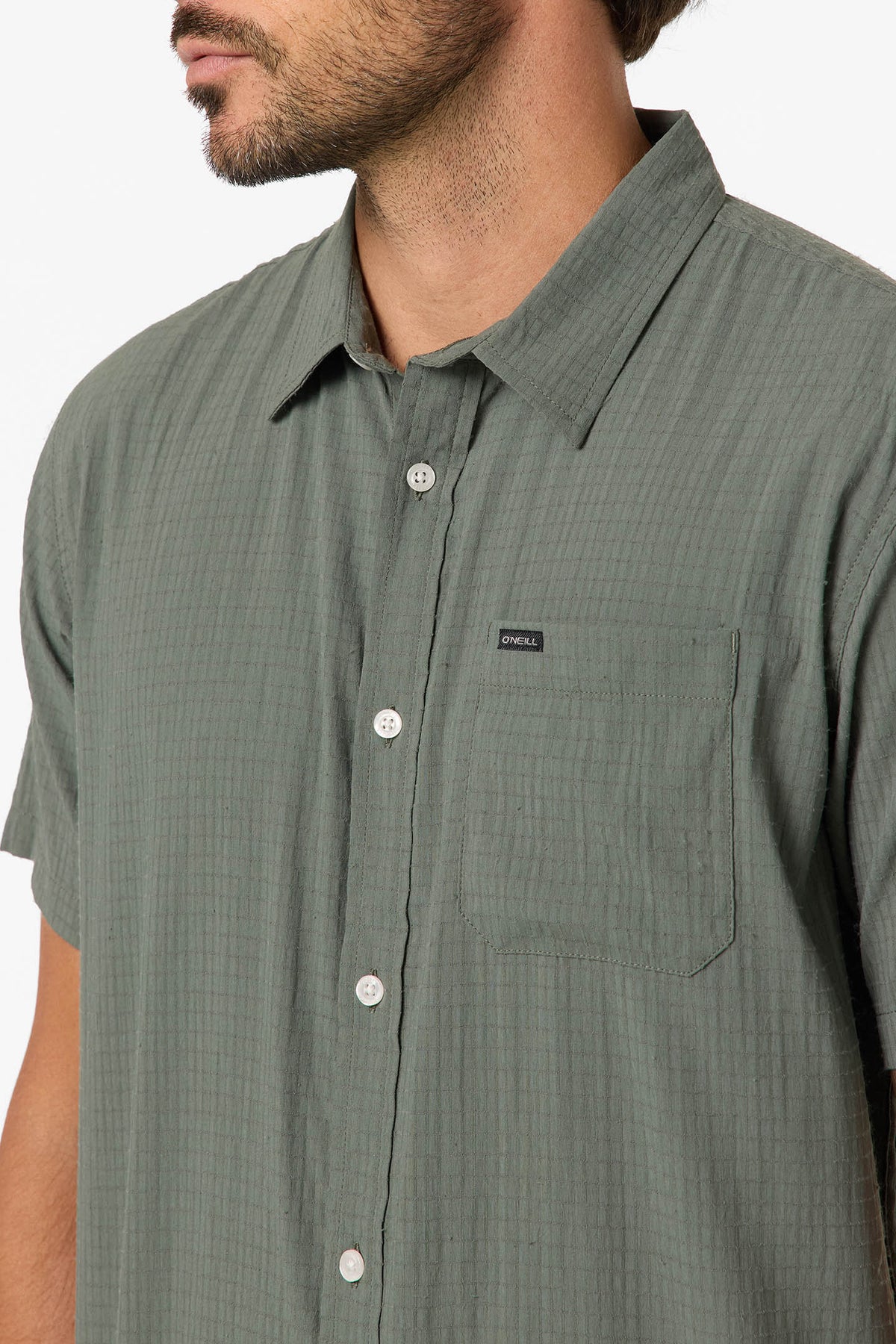 TRVLR TRAVERSE PERFORATED WOVEN SHIRT