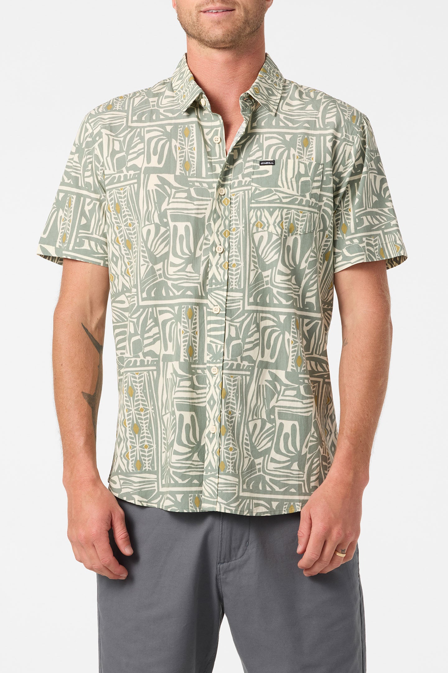 OASIS STANDARD SHORT SLEEVE WOVEN SHIRT