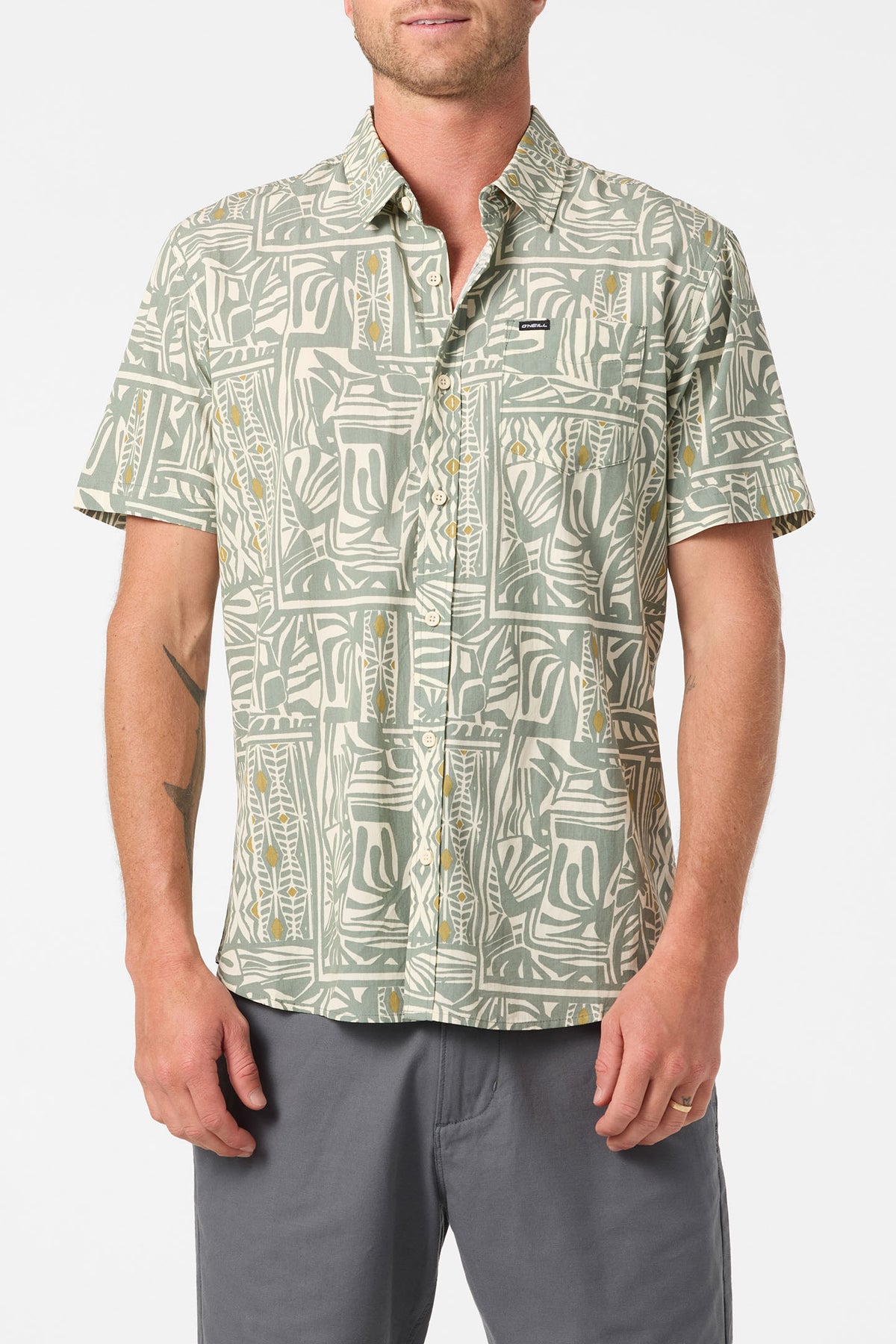 OASIS STANDARD SHORT SLEEVE WOVEN SHIRT