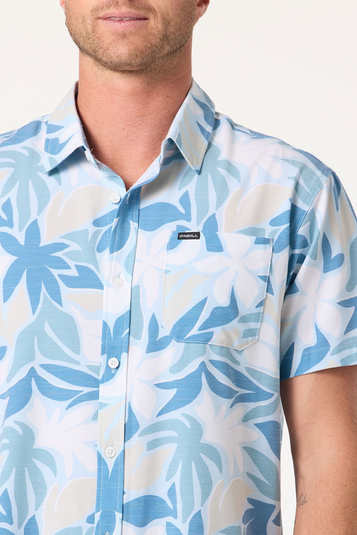 UPF SLUB STANDARD SHORT SLEEVE WOVEN SHIRT