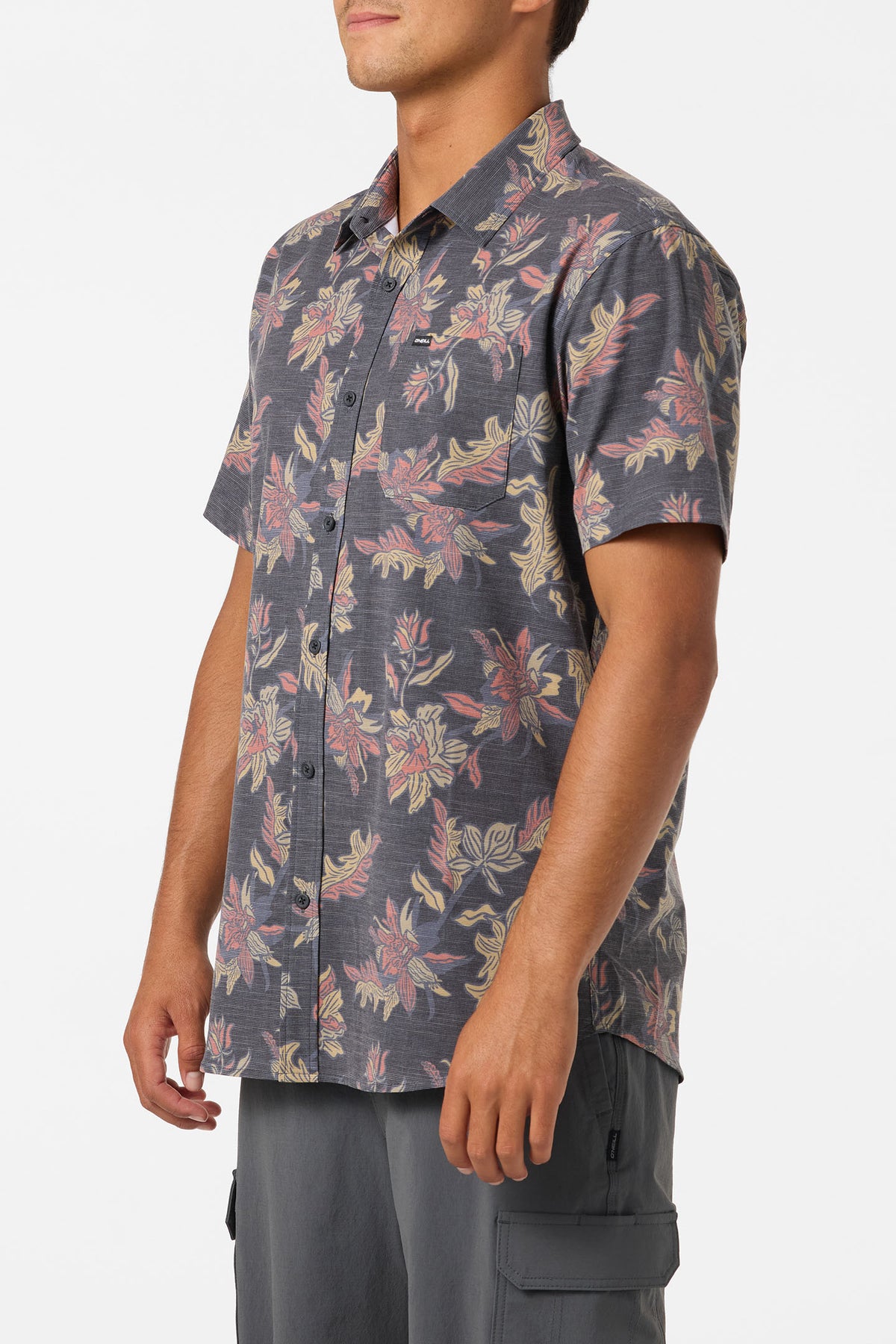 UPF SLUB STANDARD SHORT SLEEVE WOVEN SHIRT