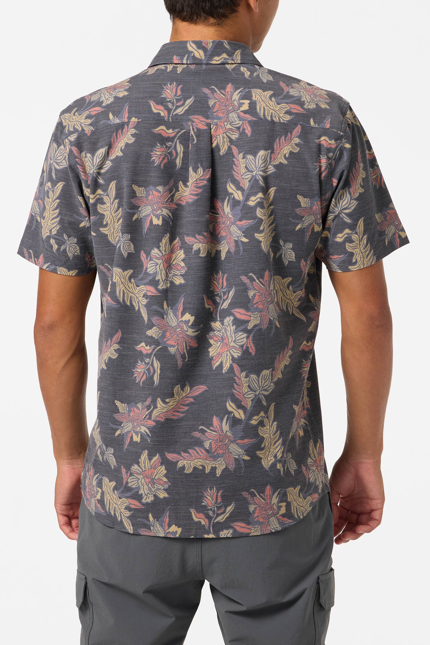 UPF SLUB STANDARD SHORT SLEEVE WOVEN SHIRT