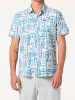 UPF SLUB STANDARD SHORT SLEEVE WOVEN SHIRT
