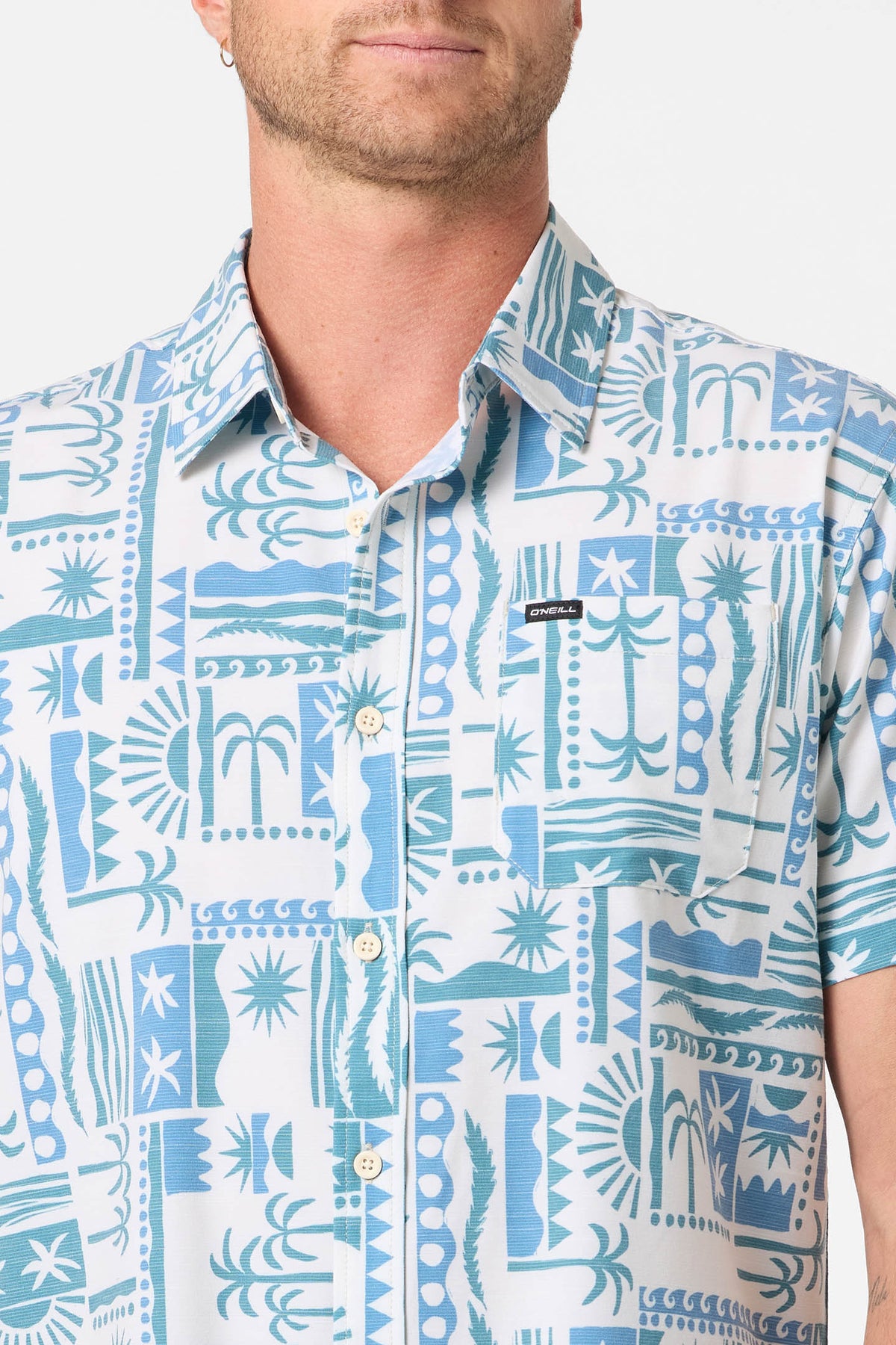 UPF SLUB STANDARD SHORT SLEEVE WOVEN SHIRT