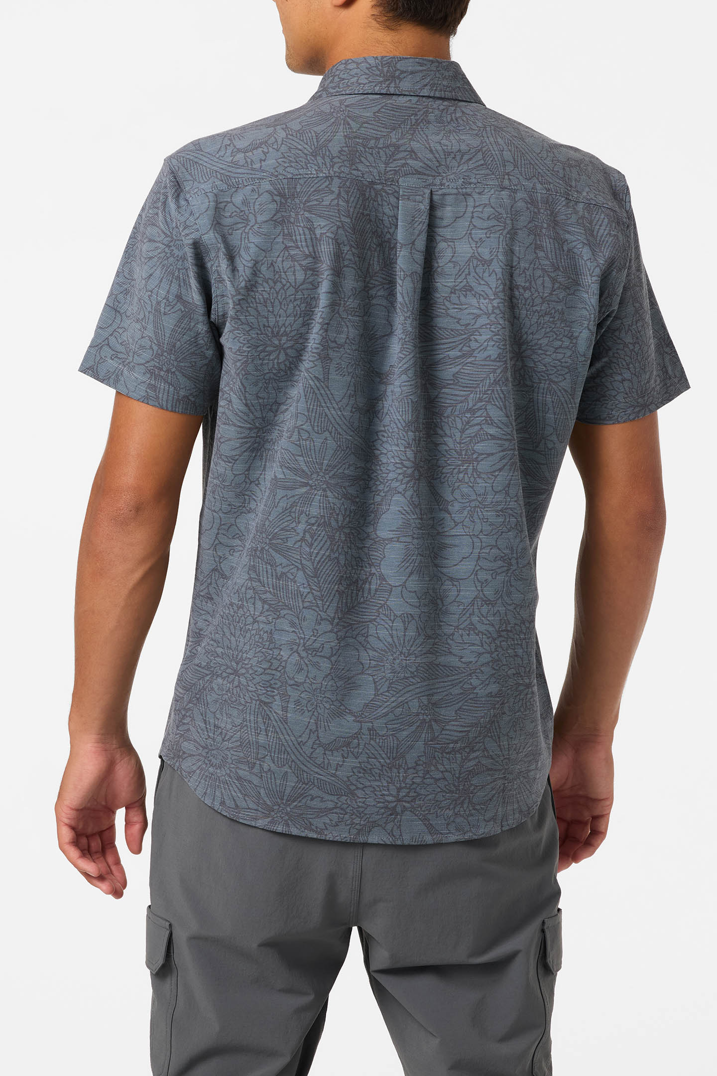 UPF SLUB STANDARD SHORT SLEEVE WOVEN SHIRT