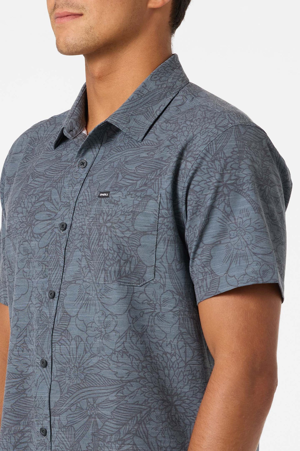 UPF SLUB STANDARD SHORT SLEEVE WOVEN SHIRT