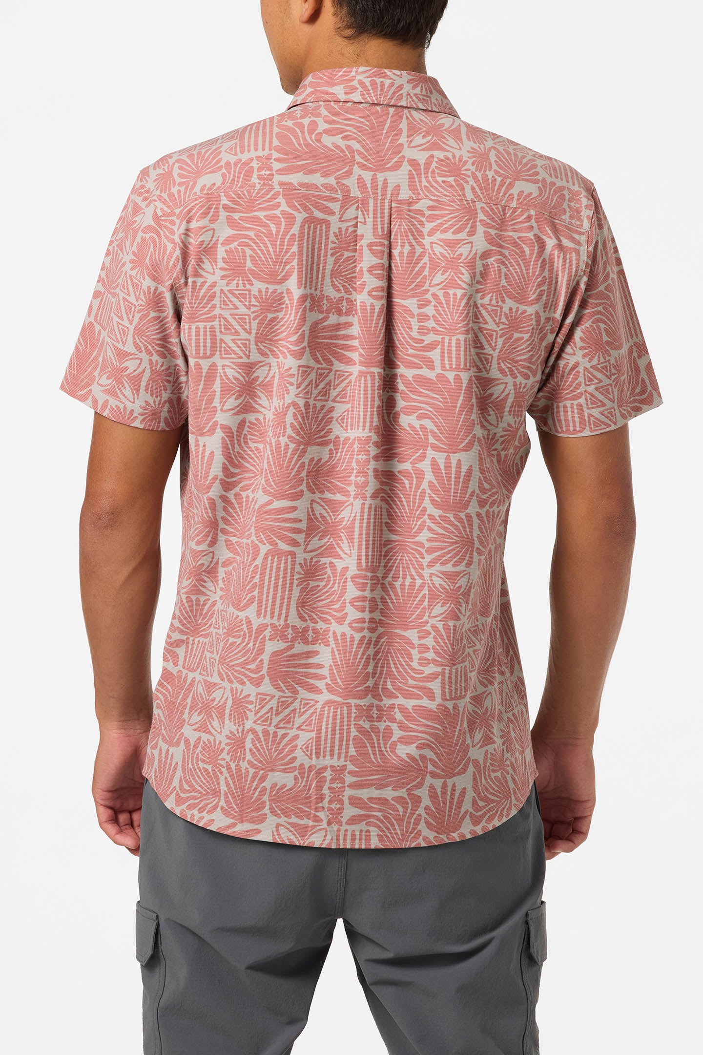 UPF SLUB STANDARD SHORT SLEEVE WOVEN SHIRT