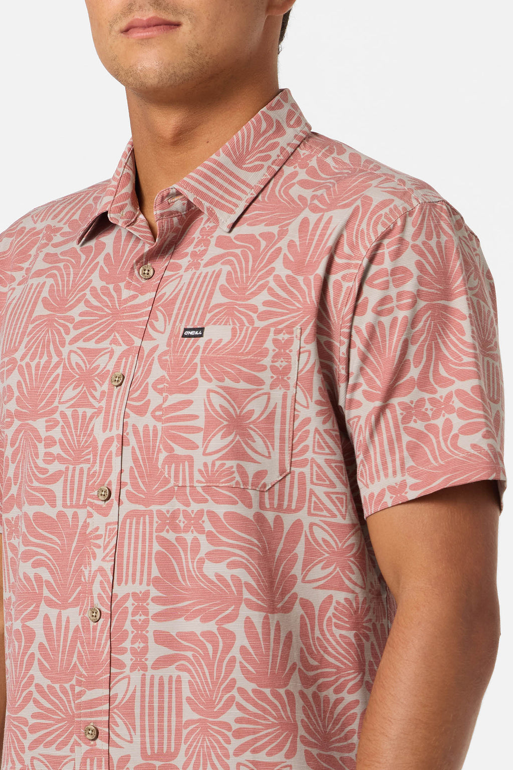 UPF SLUB STANDARD SHORT SLEEVE WOVEN SHIRT