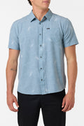UPF SLUB STANDARD SHORT SLEEVE WOVEN SHIRT