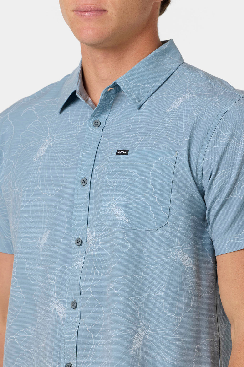 UPF SLUB STANDARD SHORT SLEEVE WOVEN SHIRT
